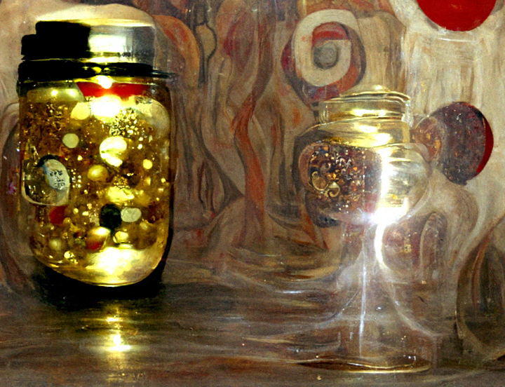 illustration of breath captured in a jar