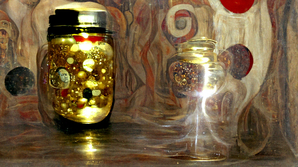 illustration of breath captured in a jar